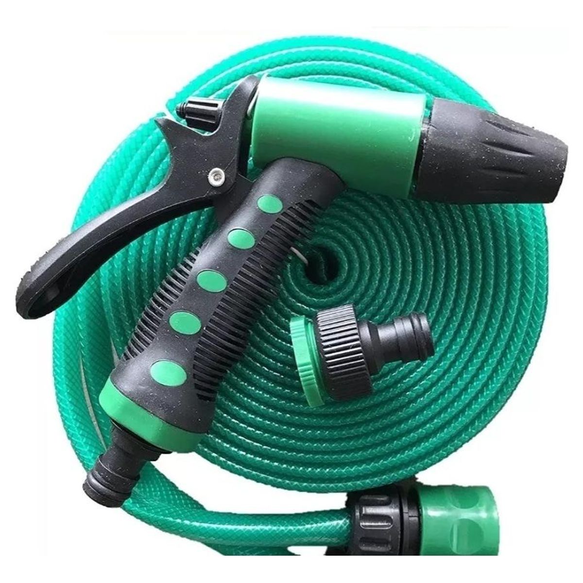 GENERICO - Manguera Flexible de Jardín 12 Pulgada 15 Metros con Accesorios