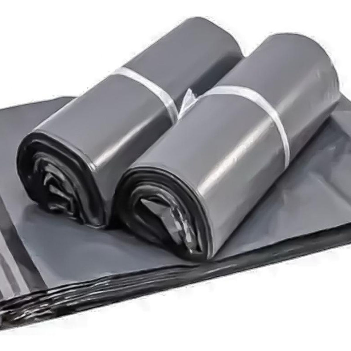 GENERICO - Pack de 100 Bolsas Courier Negras Autoadhesivas 25x35 cm