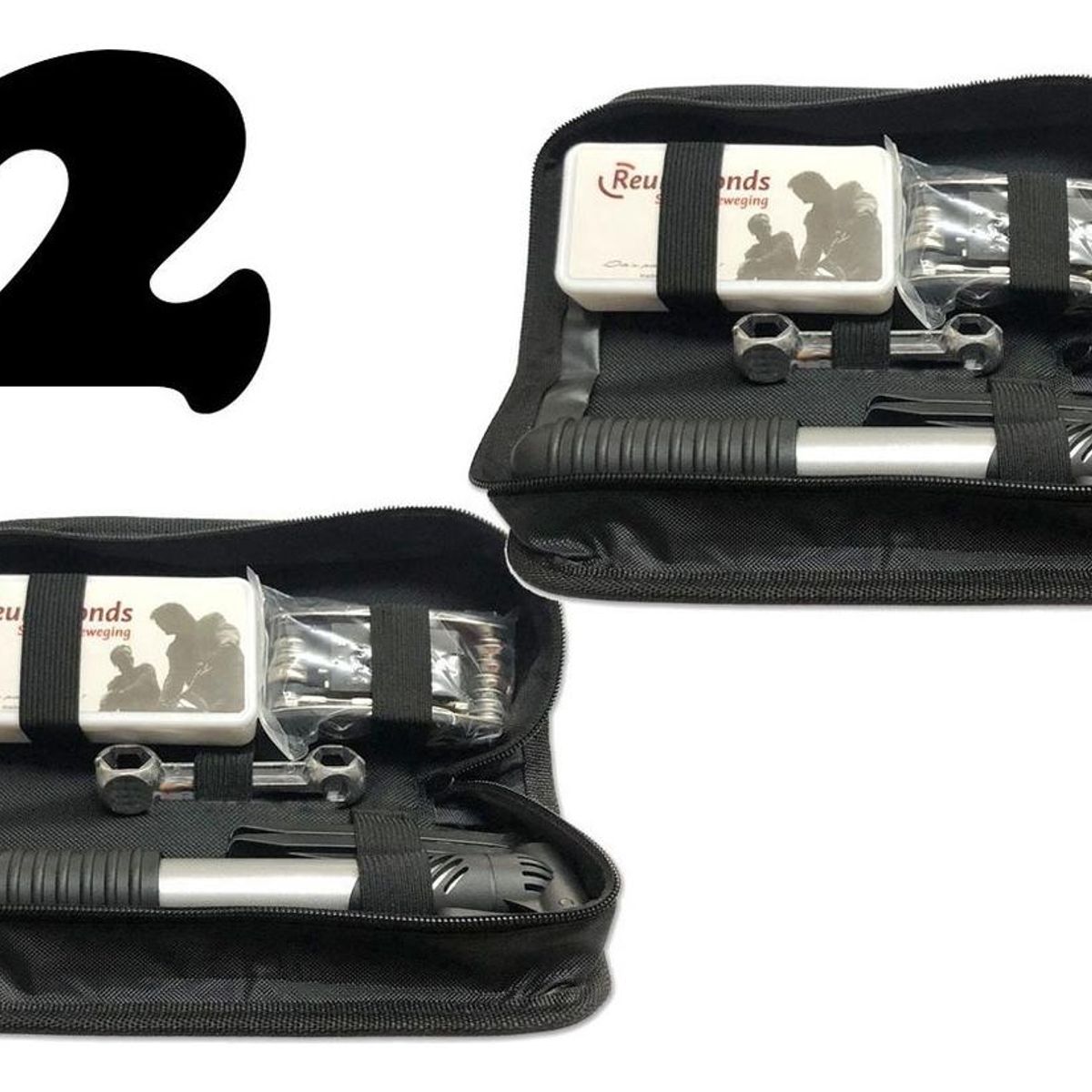 GENERICO - Kit de Herramientas para Bicicletas con Bomba y Accesorios