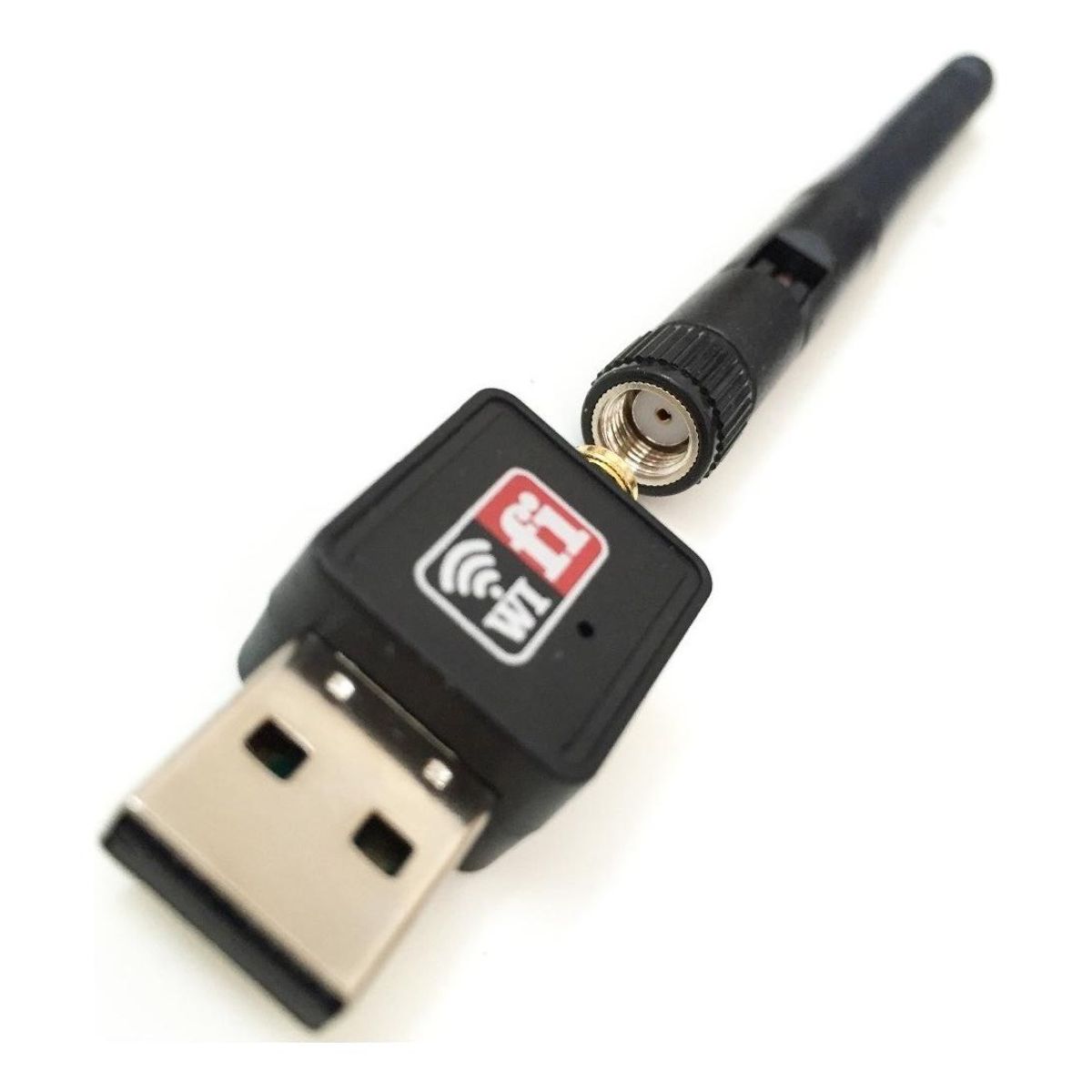 GENERICO - Pack de 3 Adaptadores Wifi USB 20 con Antena Desmontable