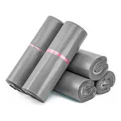 GENERICO - Pack de 100 Bolsas Courier Negras Autoadhesivas 35x45 cm