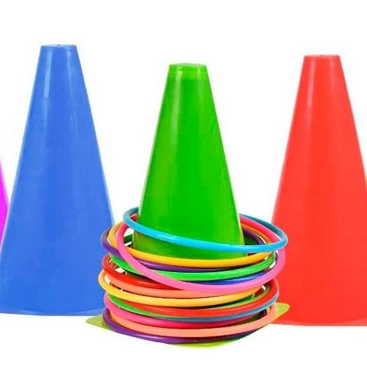 GENERICO - Kit de Entrenamiento de Agilidad Conos y Aros para Niños