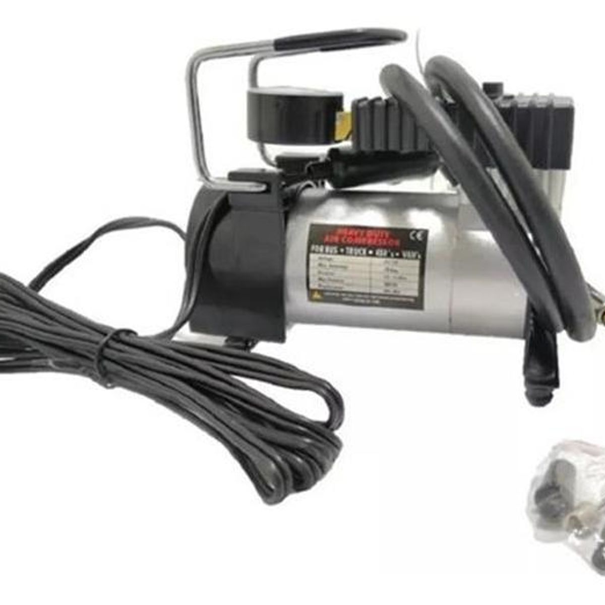 GENERICO - Compresor de Aire DC 12V Inflador Multifuncional Portátil