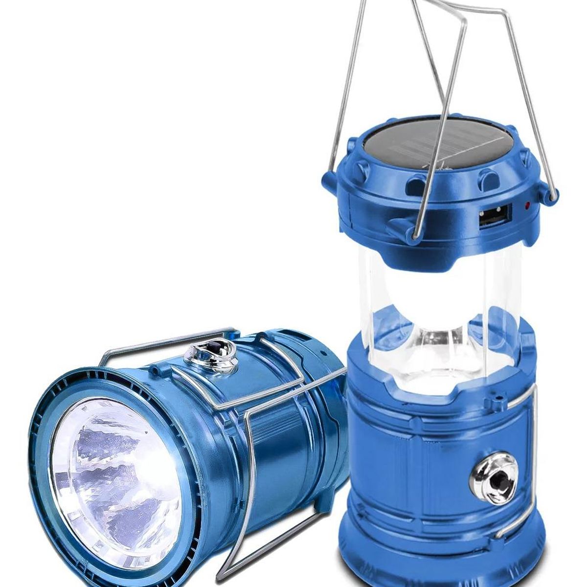 GENERICO - Lámpara Led Solar Recargable para Camping y Emergencias