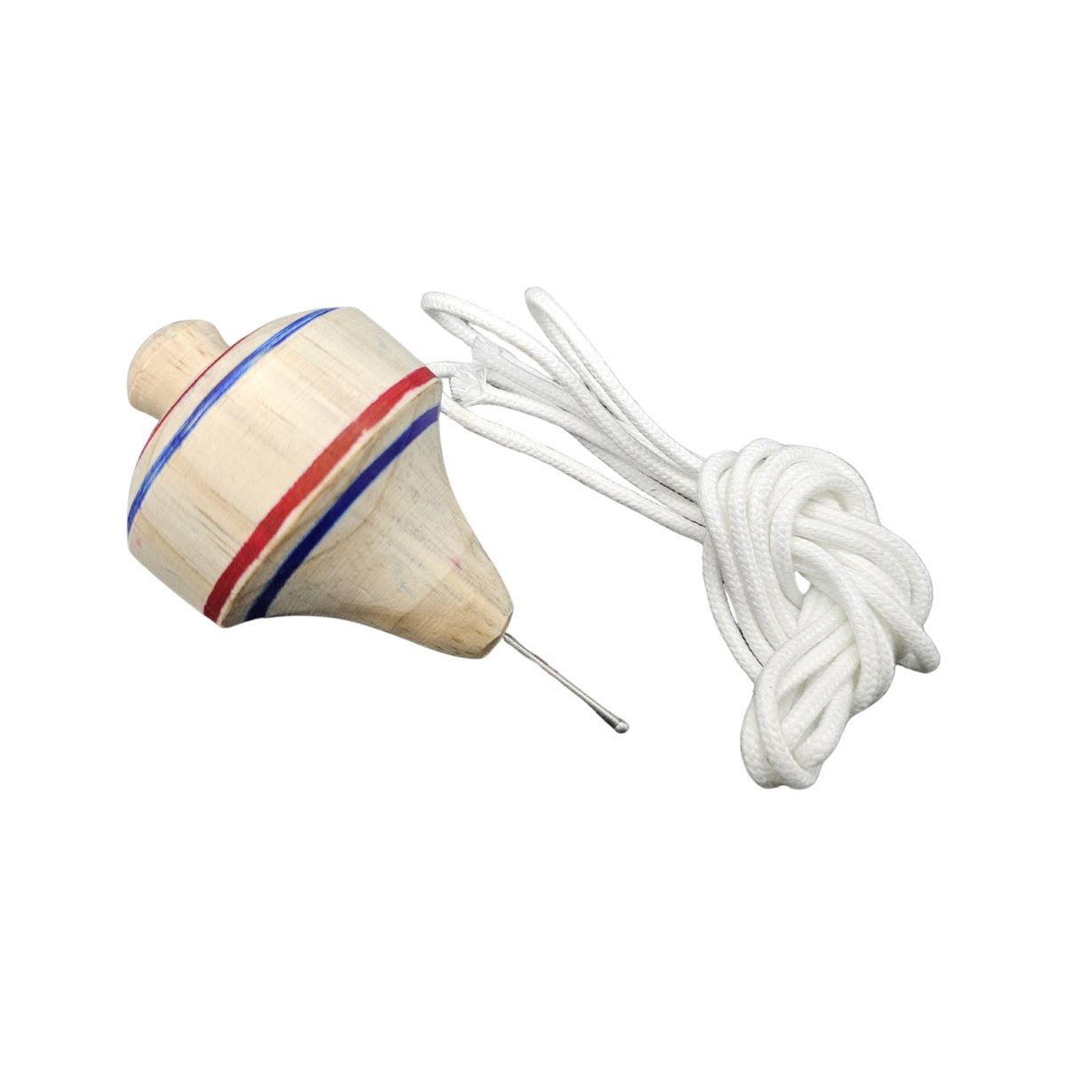 GENERICO - Trompo De Madera Juego Tradicional Chileno Fiesta Patrias