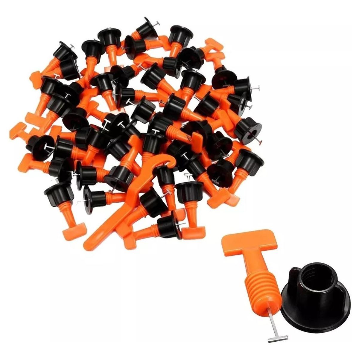 GENERICO - Kit de Niveladores para Cerámica - 100 Piezas