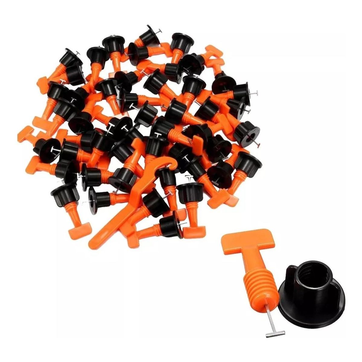 GENERICO - Kit de Niveladores para Cerámica - 100 Piezas