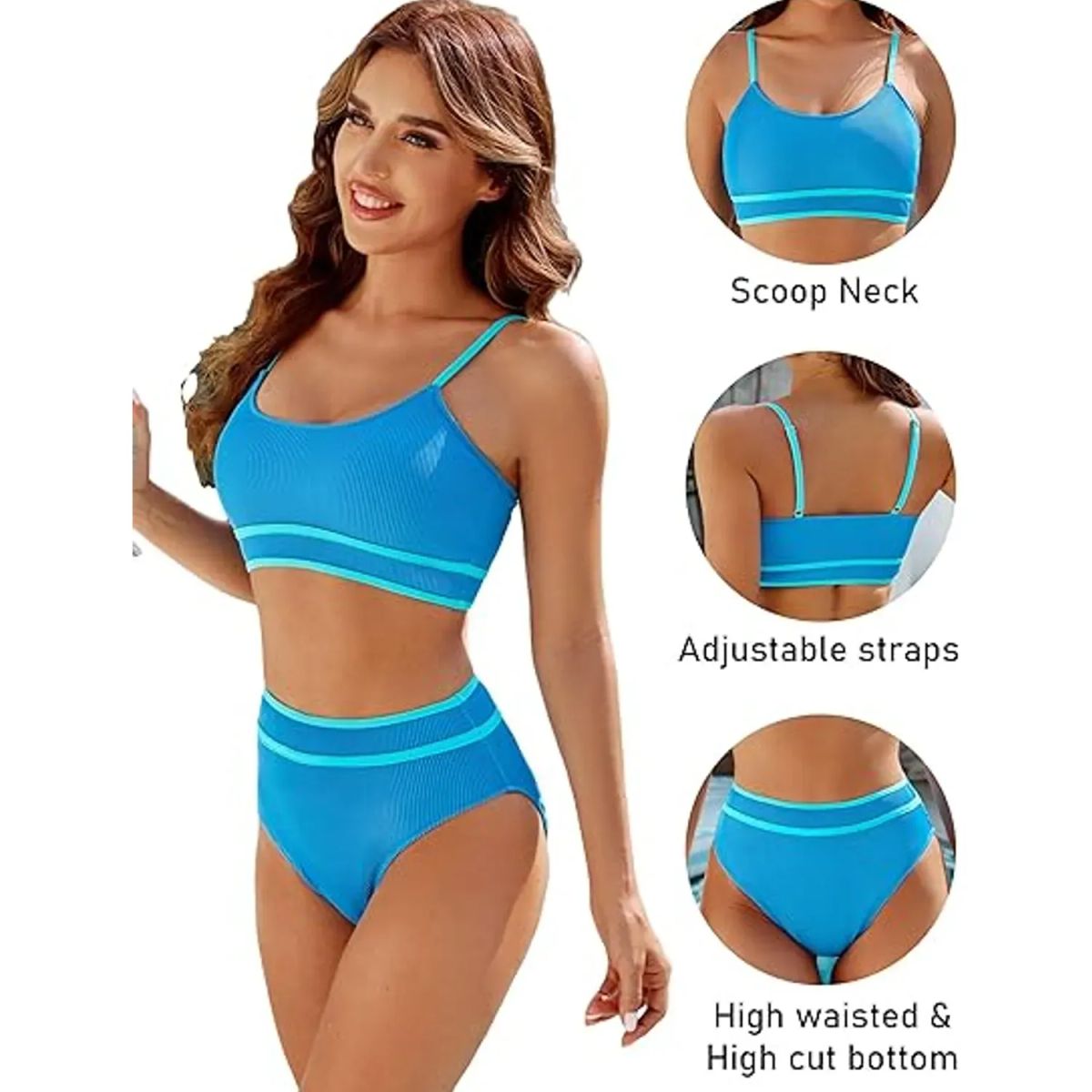 TIOZONEY - Conjunto Bikini Mujer