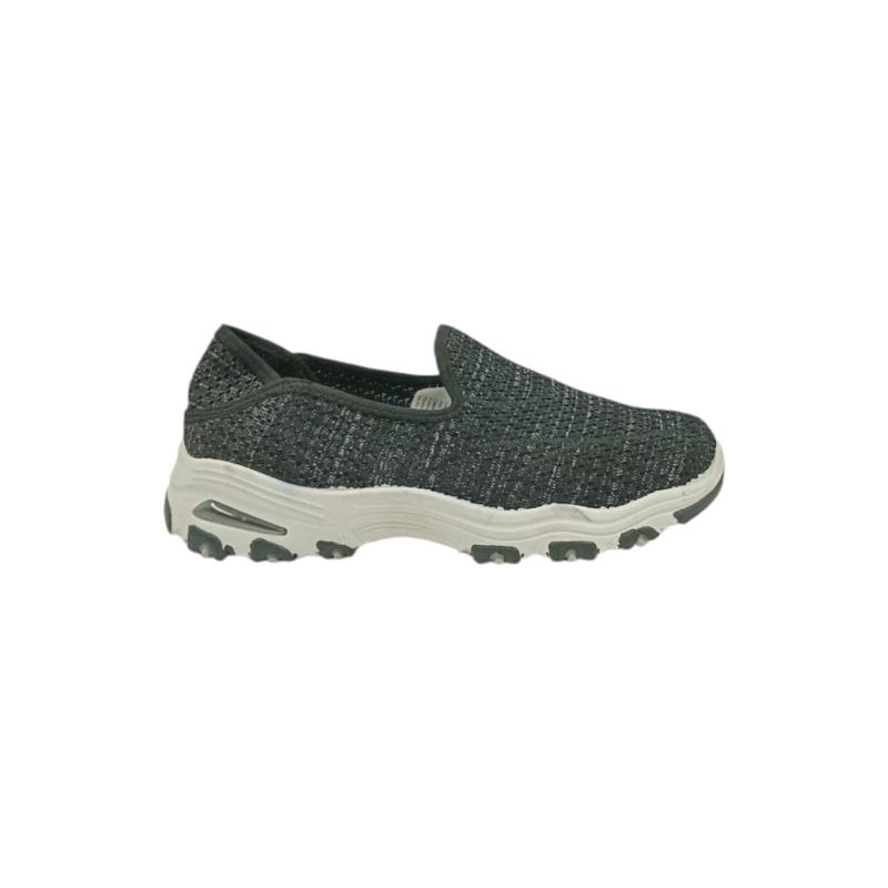 HERIEL - Zapatilla Negra Elastizada Hombre