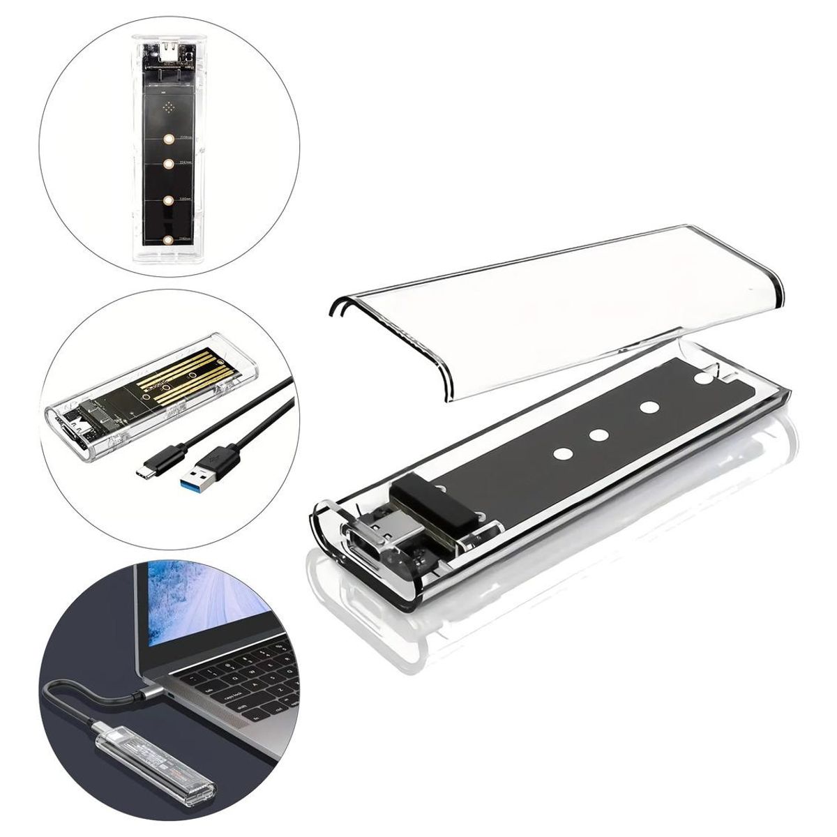 GENERICO - Cofre USB 31 Gen2 Para Disco SSD M2 NVMe