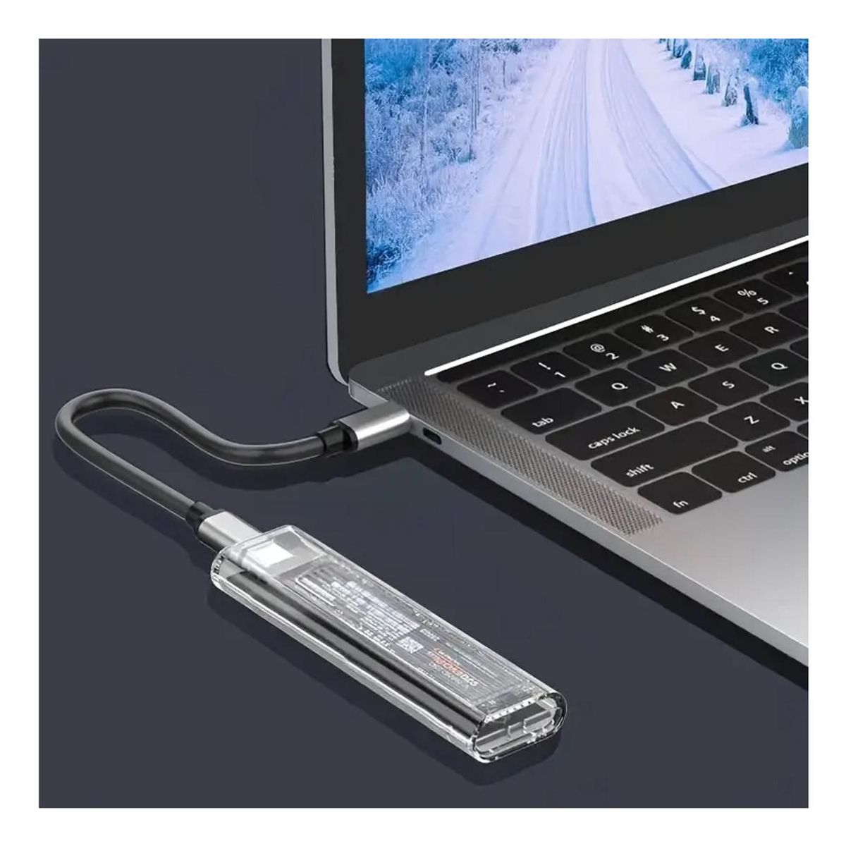 GENERICO - Cofre USB 31 Gen2 Para Disco SSD M2 NVMe