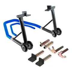 GENERICO - Caballete Elevador de Moto Frontal y Trasero Ajustable