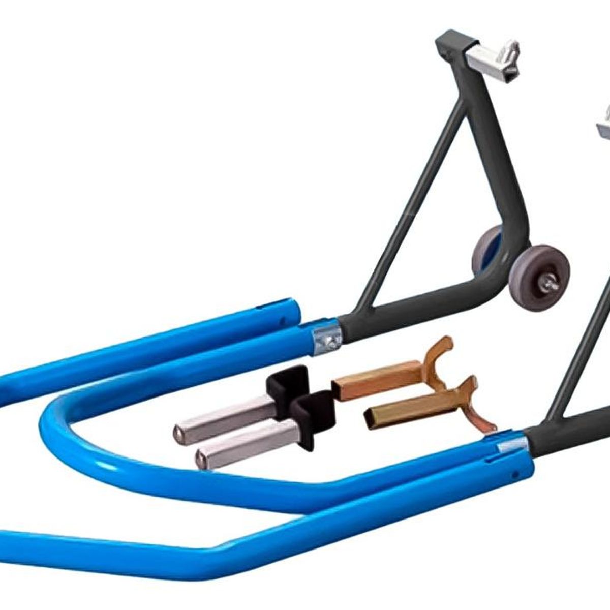 GENERICO - Caballete Elevador de Moto Frontal y Trasero Ajustable