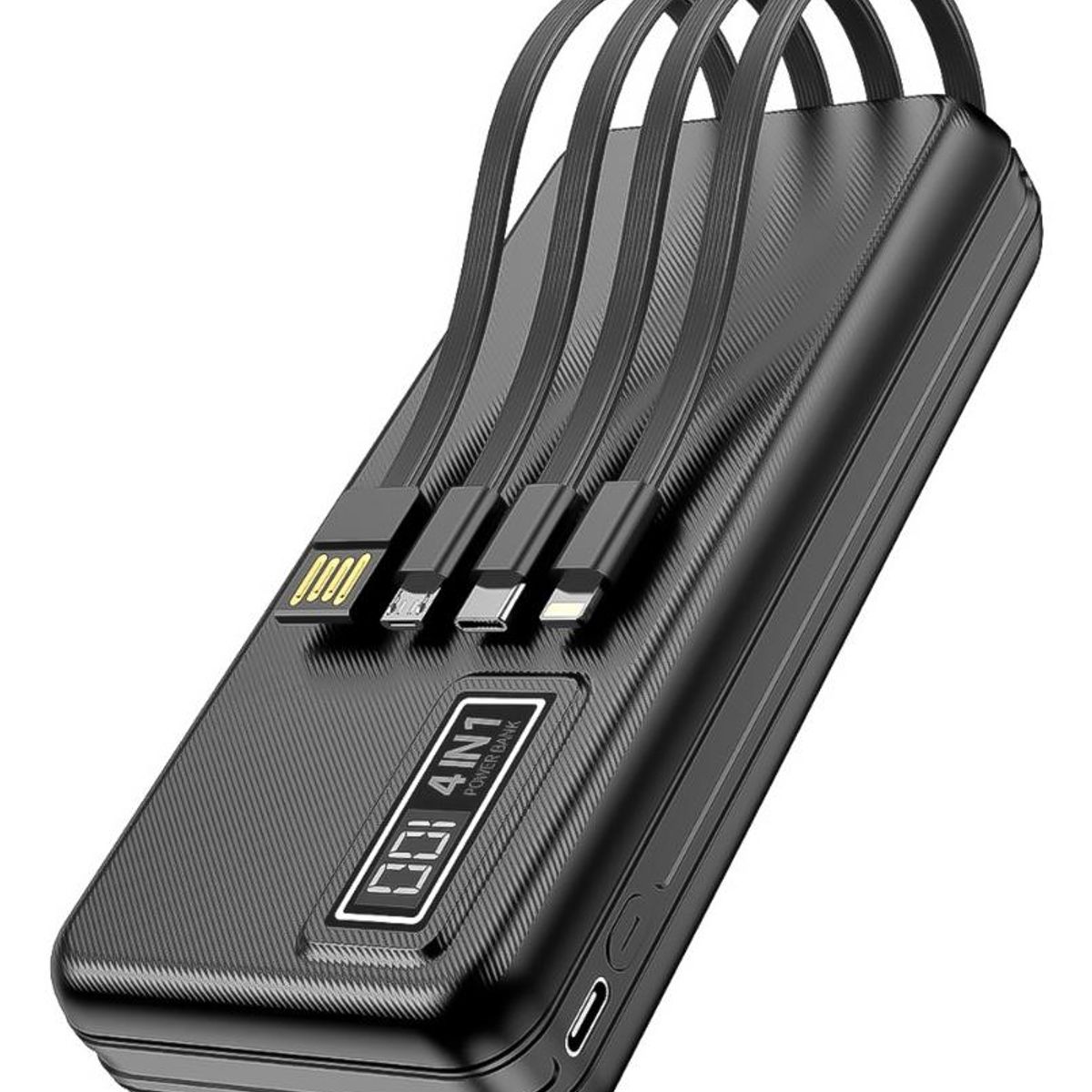 GENERICO - Power Bank Aspor A301 20000mAh con Pantalla LCD