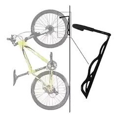 GENERICO - Pack de 6 Ganchos de Acero para Bicicleta en Pared
