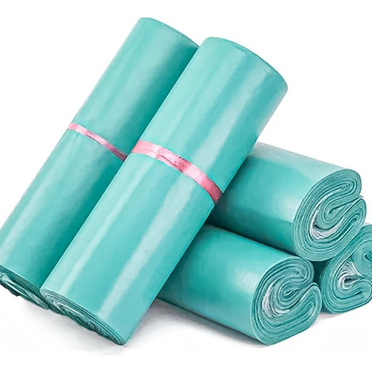 GENERICO - Pack de 100 Bolsas Courier Autoadhesivas Verdes 35x45cm