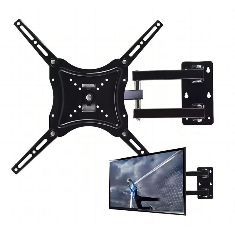 ROZENBERG SPA - Soporte Tv Con Brazo Acero 180º 14 55 Pulgadas 50kg