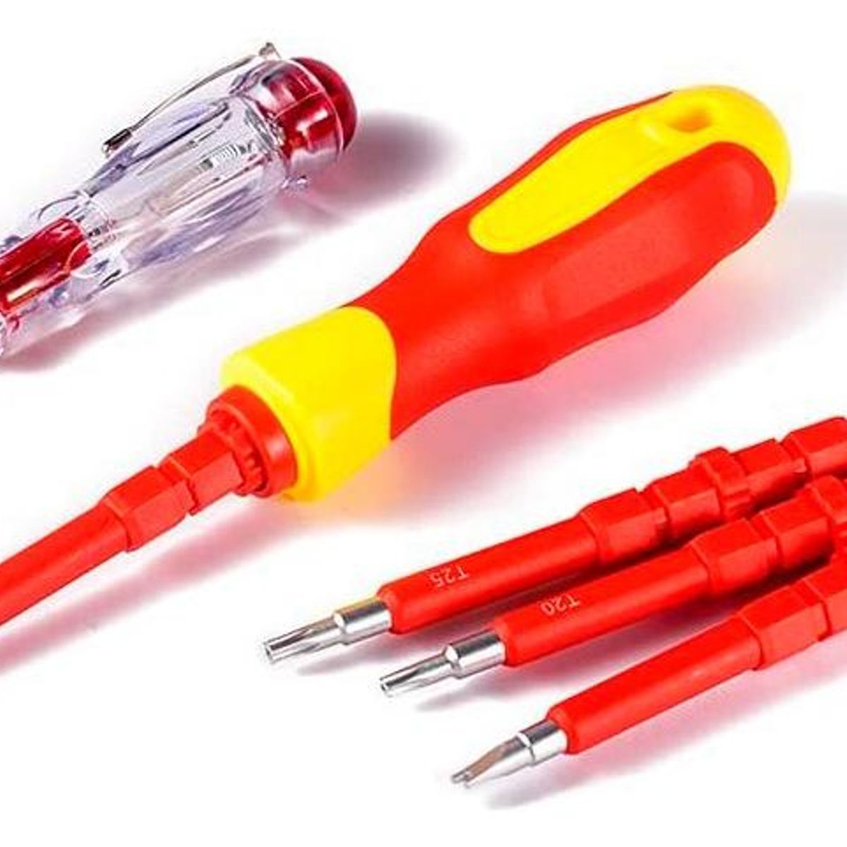 GENERICO - Juego de Destornilladores Aislados 26 en 1 Magnéticos