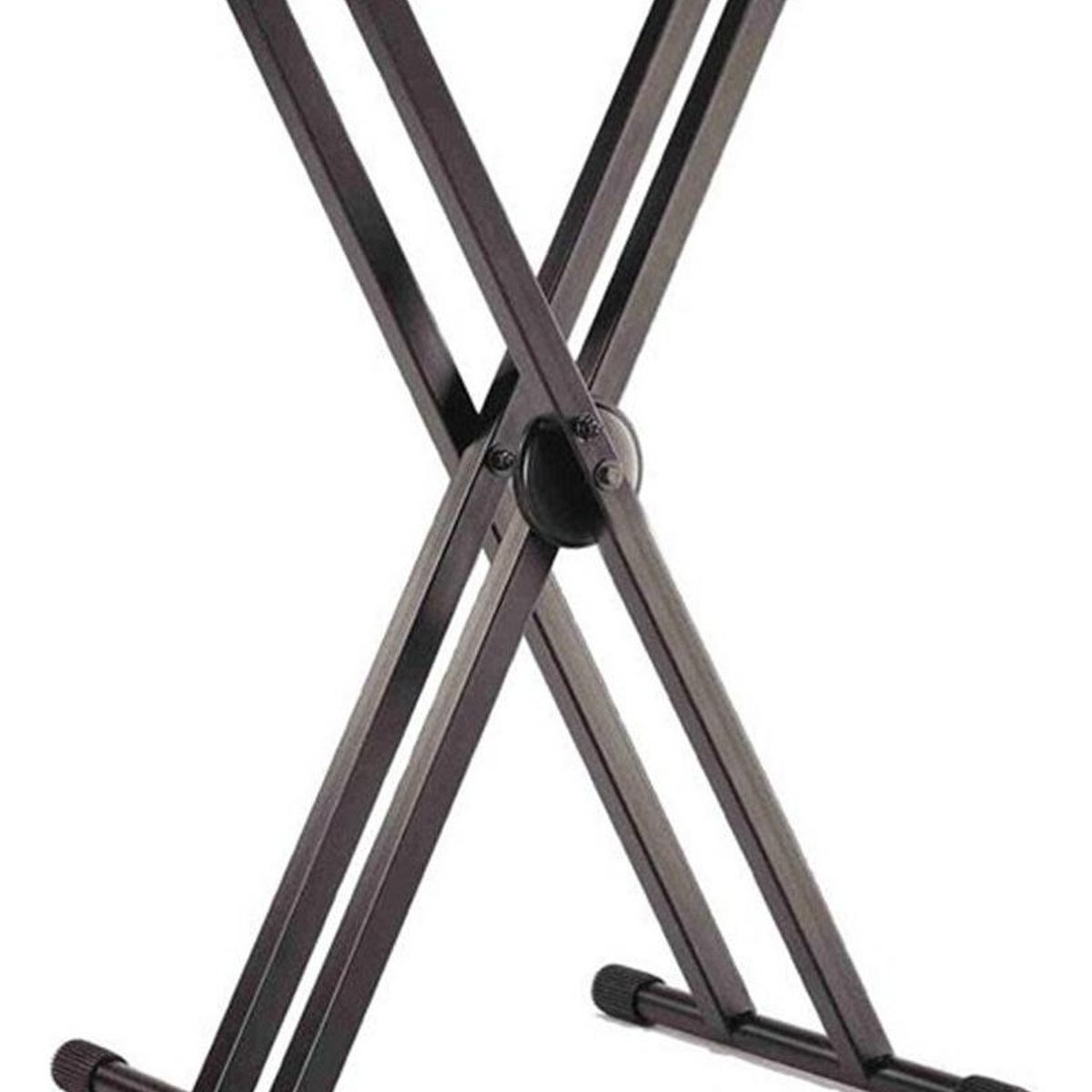 GENERICO - Atril Ajustable para Teclado Doble con Soporte Plegable