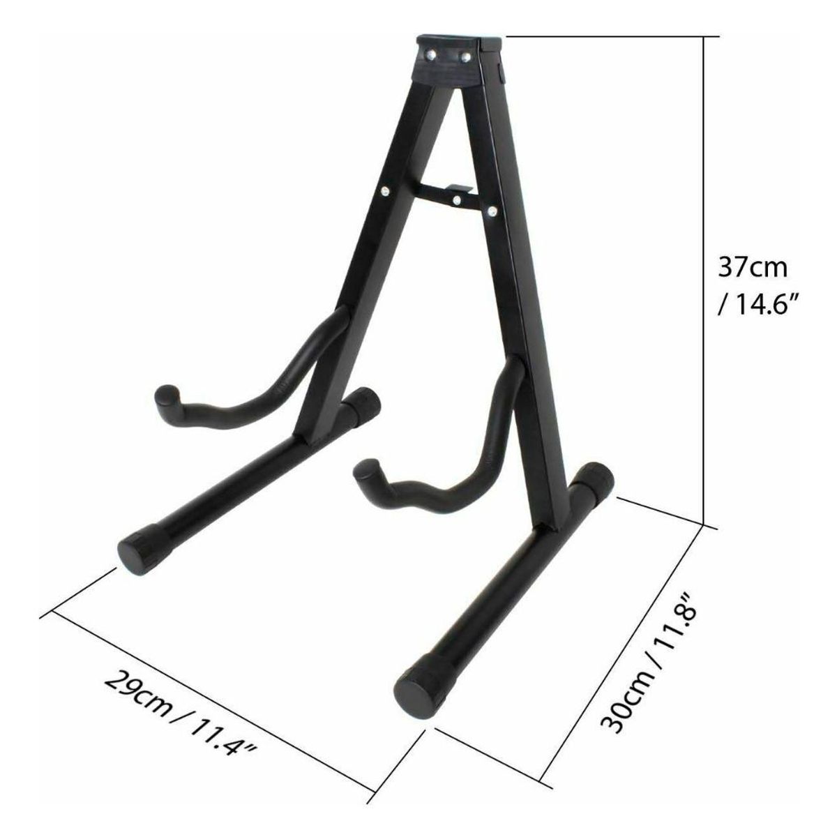 GENERICO - Atril Plegable para Guitarra y Bajo con Acolchado Protector