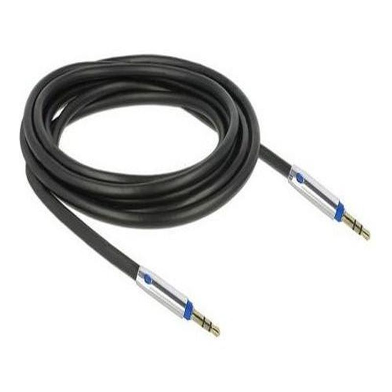 GENERICO - Cable Auxiliar de Audio Estéreo de 1 Metro 35mm