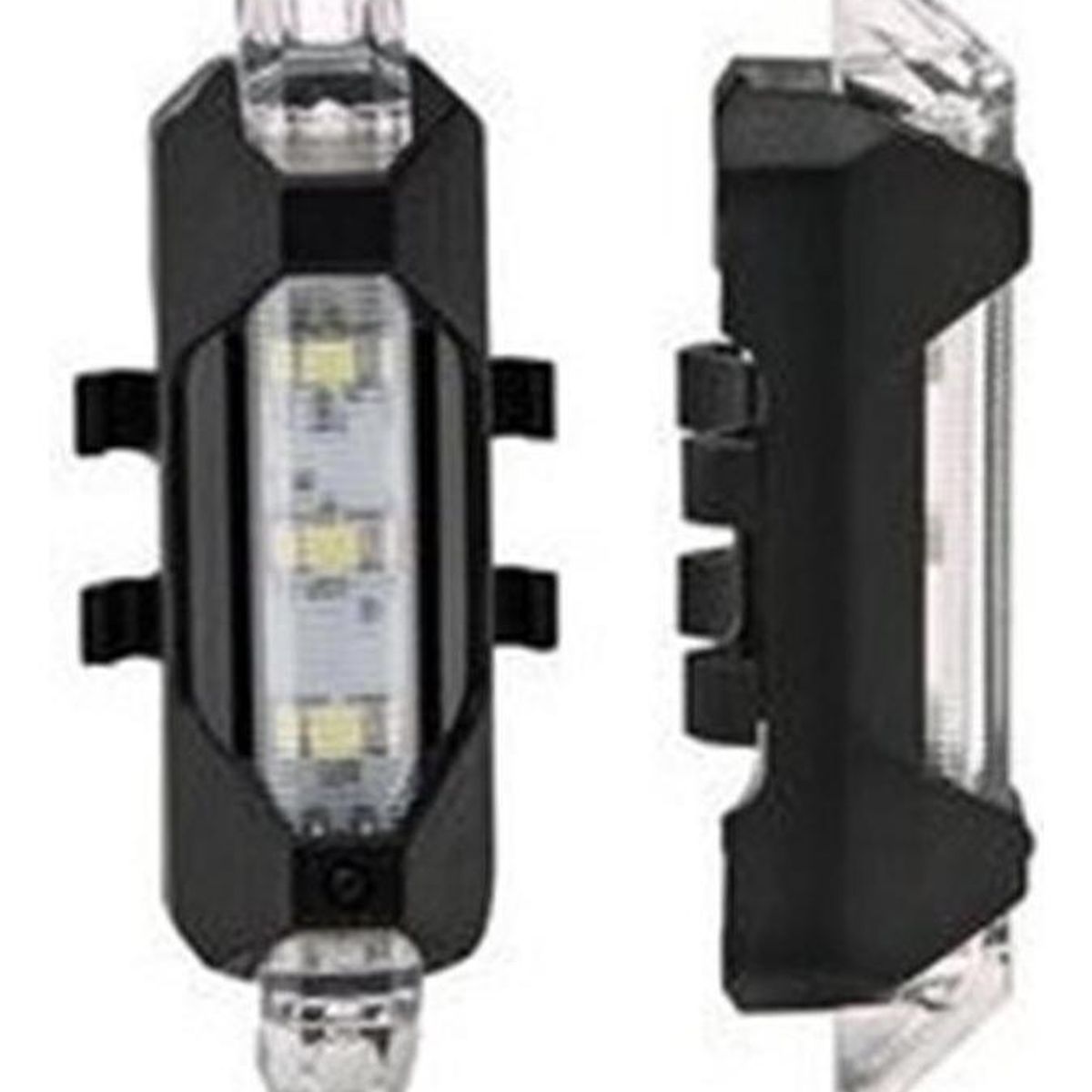 GENERICO - Pack de 6 Luces LED Recargables Impermeables para Bicicleta