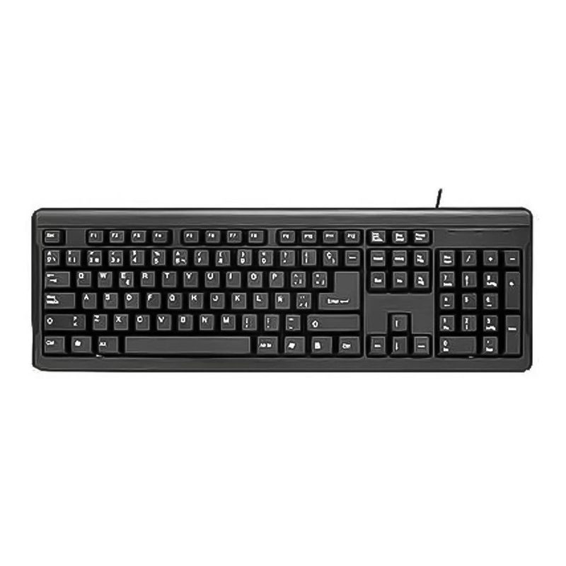GENERICO - Teclado USB Resistente a Salpicaduras para Computadoras