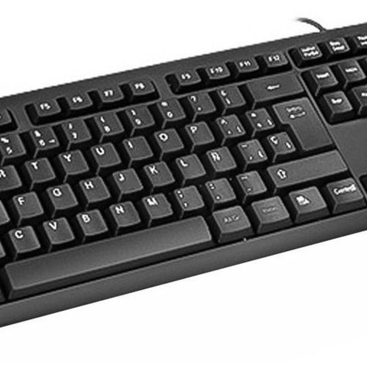 GENERICO - Teclado USB Resistente a Salpicaduras para Computadoras
