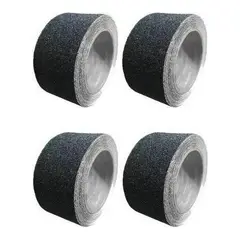 GENERICO - Pack de 4 Cintas Antideslizantes para Escaleras 10m x 5cm
