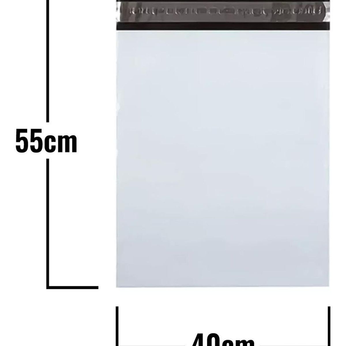 GENERICO - Pack de 100 Bolsas Autoadhesivas para Envíos 40x55cm