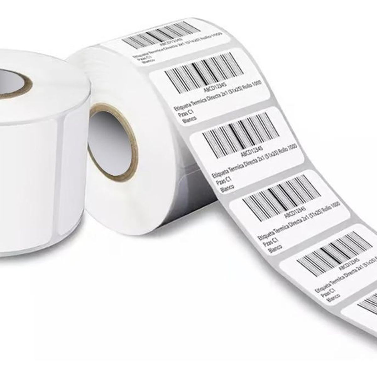 GENERICO - Rollo de Etiquetas Térmicas Adhesivas 50x30mm 1000 Unidades