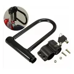 GENERICO - Pack de 3 Candados Ulock con Soporte para Bicicleta