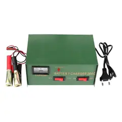 GENERICO - Cargador de Batería 12V y 6V para Autos y Motos 20A