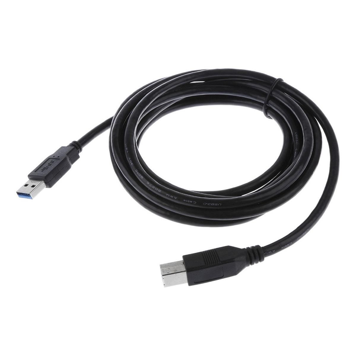 GENERICO - Cable USB 20 para Impresora y Scanner de 1.5 Metros