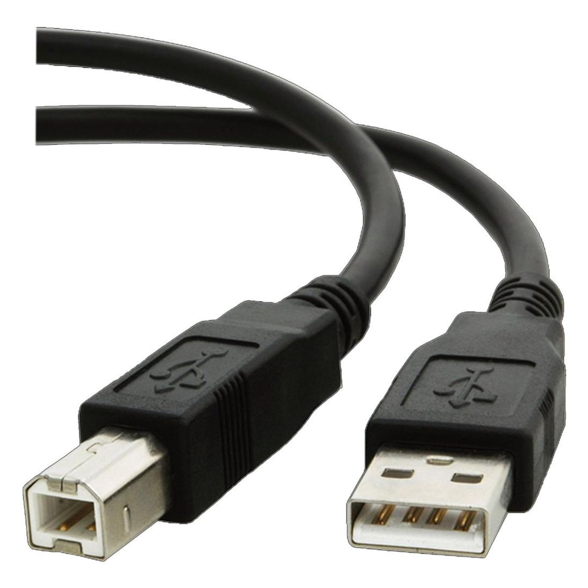 GENERICO - Cable USB 20 para Impresora y Scanner de 1.5 Metros