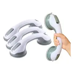 GENERICO - Pack de 4 Agarraderas de Seguridad para Baño y Ducha