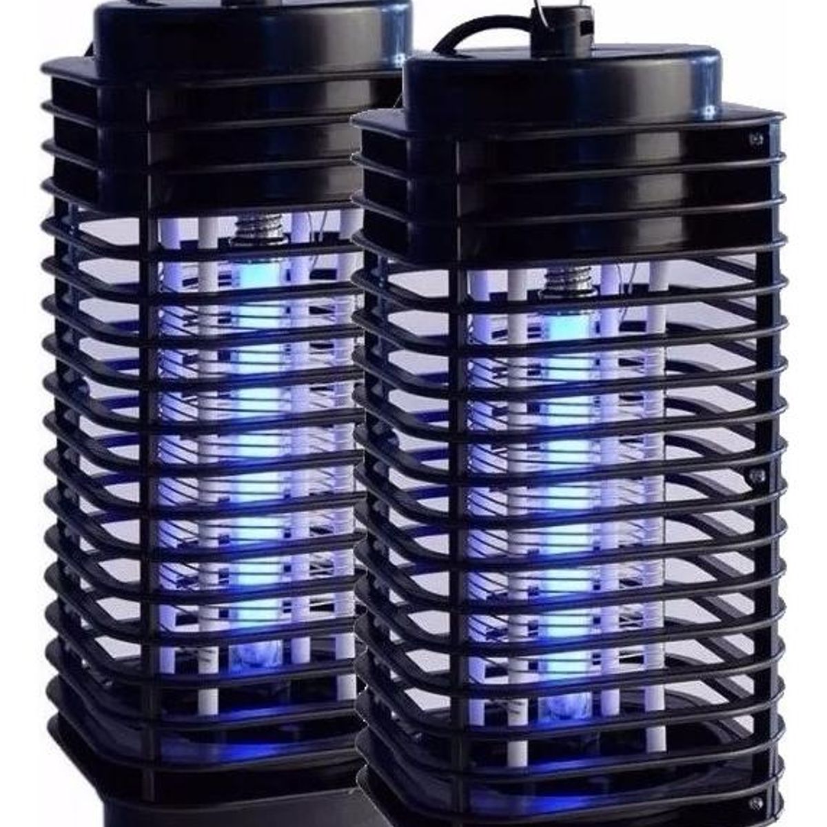 GENERICO - Pack de 2 Lámparas UV Eléctricas Repelente de Insectos