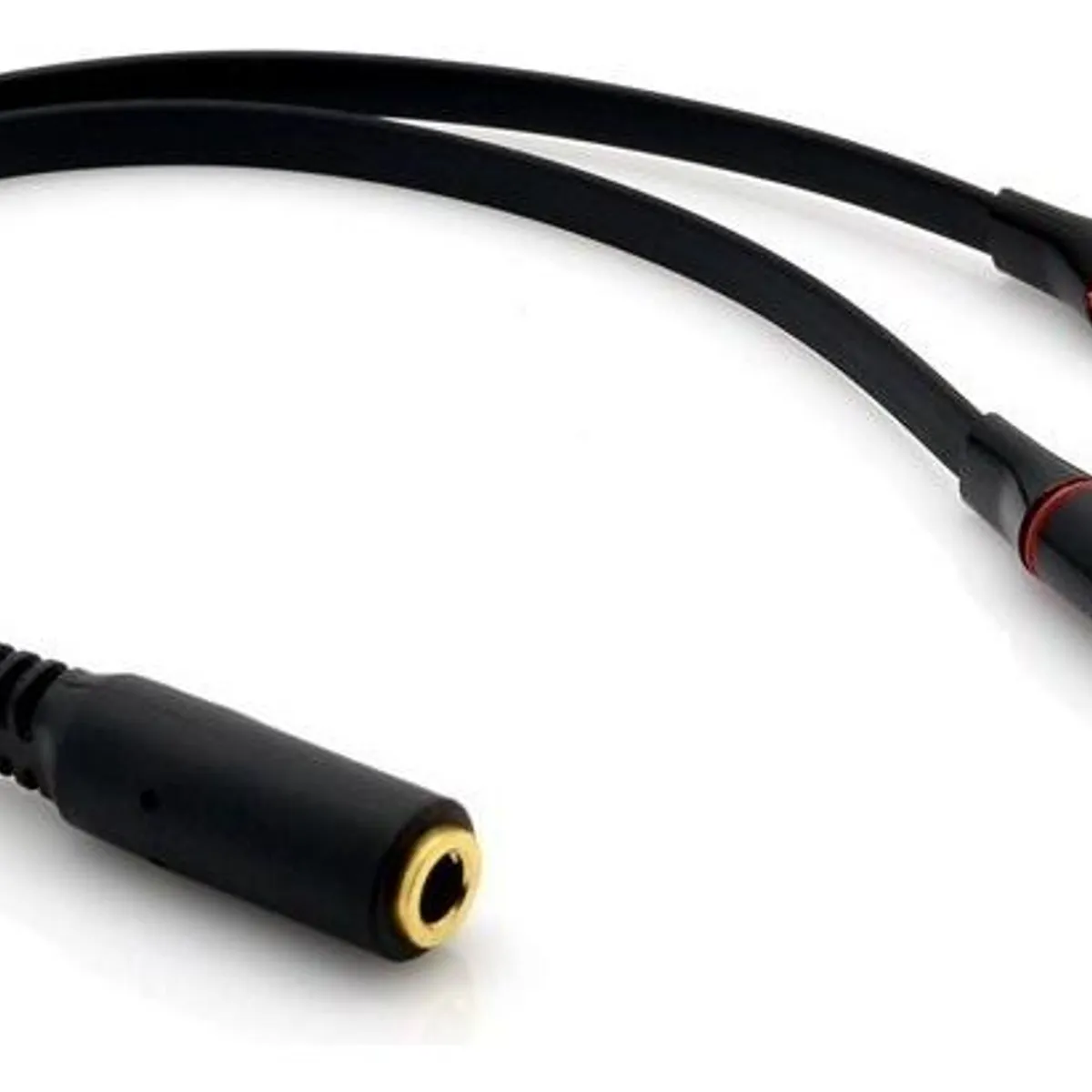 GENERICO - Adaptador 35mm para Auriculares con Micrófono - Pack de 5