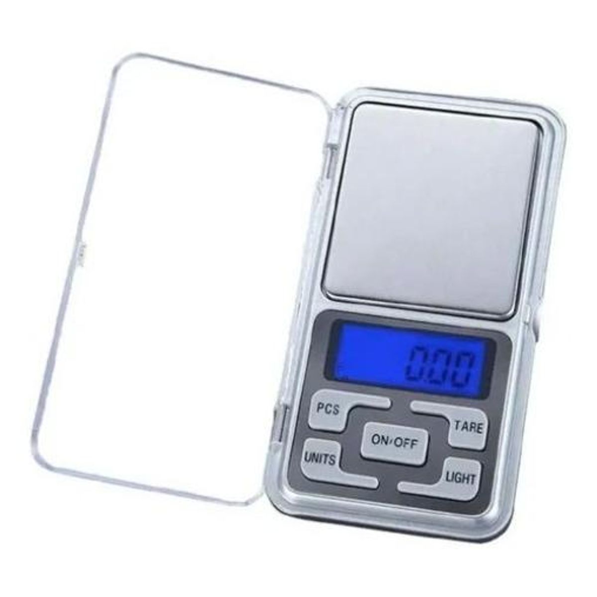 GENERICO - Balanza Digital de Precisión Portátil Plateada para Joyería