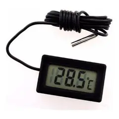 GENERICO - Termómetro Digital con Sonda para Refrigerador y Peceras