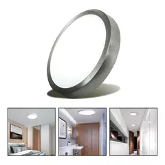 GENERICO - Foco Led Plafón Redondo Sobrepuesto 18W Luz Fría 6500K