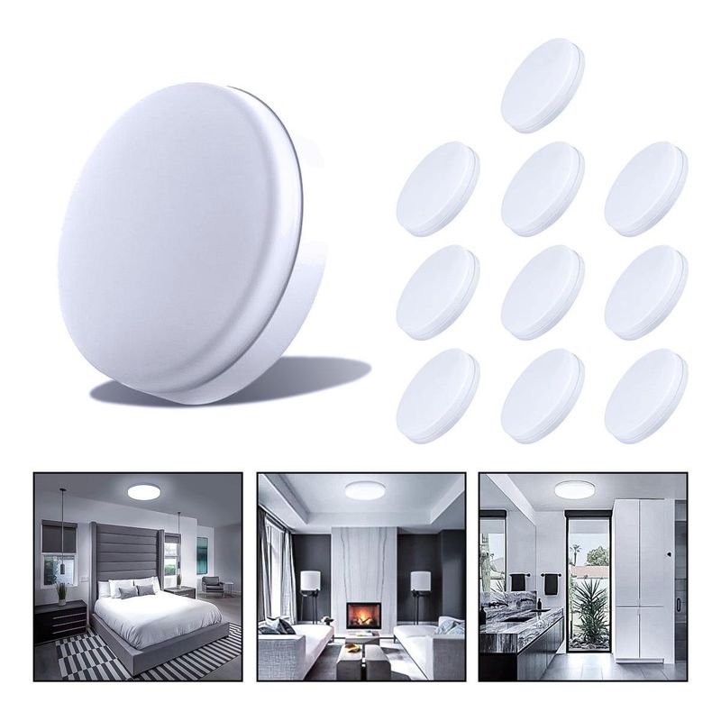 GENERICO - Foco Led Plafón Sin Borde 48W Luz Fría para Techo
