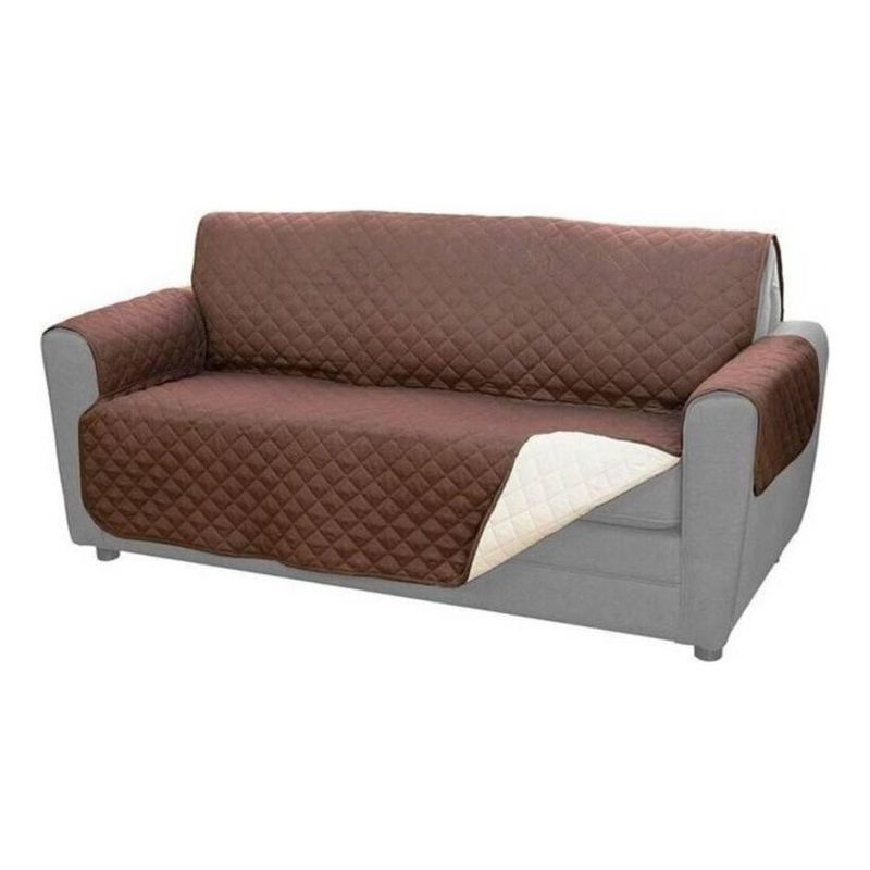 GENERICO - Protector Reversible para Sofá de 3 Cuerpos - Elegante y Práctico