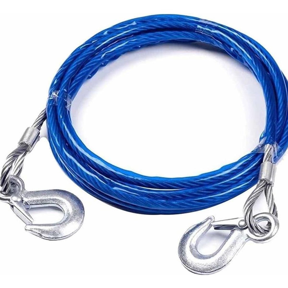 GENERICO - Cable de Remolque Extra Fuerte 8mm x 4m para Vehículos