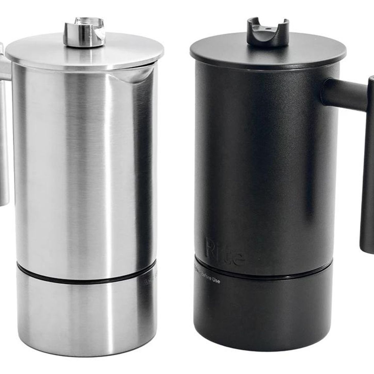 GENERICO - Cafetera Francesa de Acero Inoxidable 1L con Termómetro