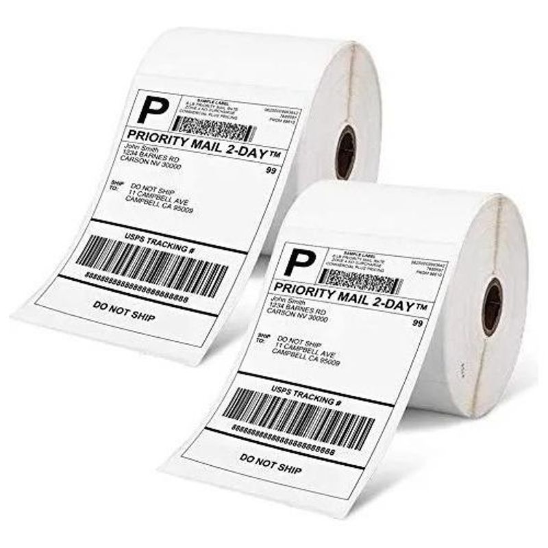 GENERICO - Rollo de Etiquetas Térmicas Autoadhesivas 100 x 150 mm - 500 Unidades