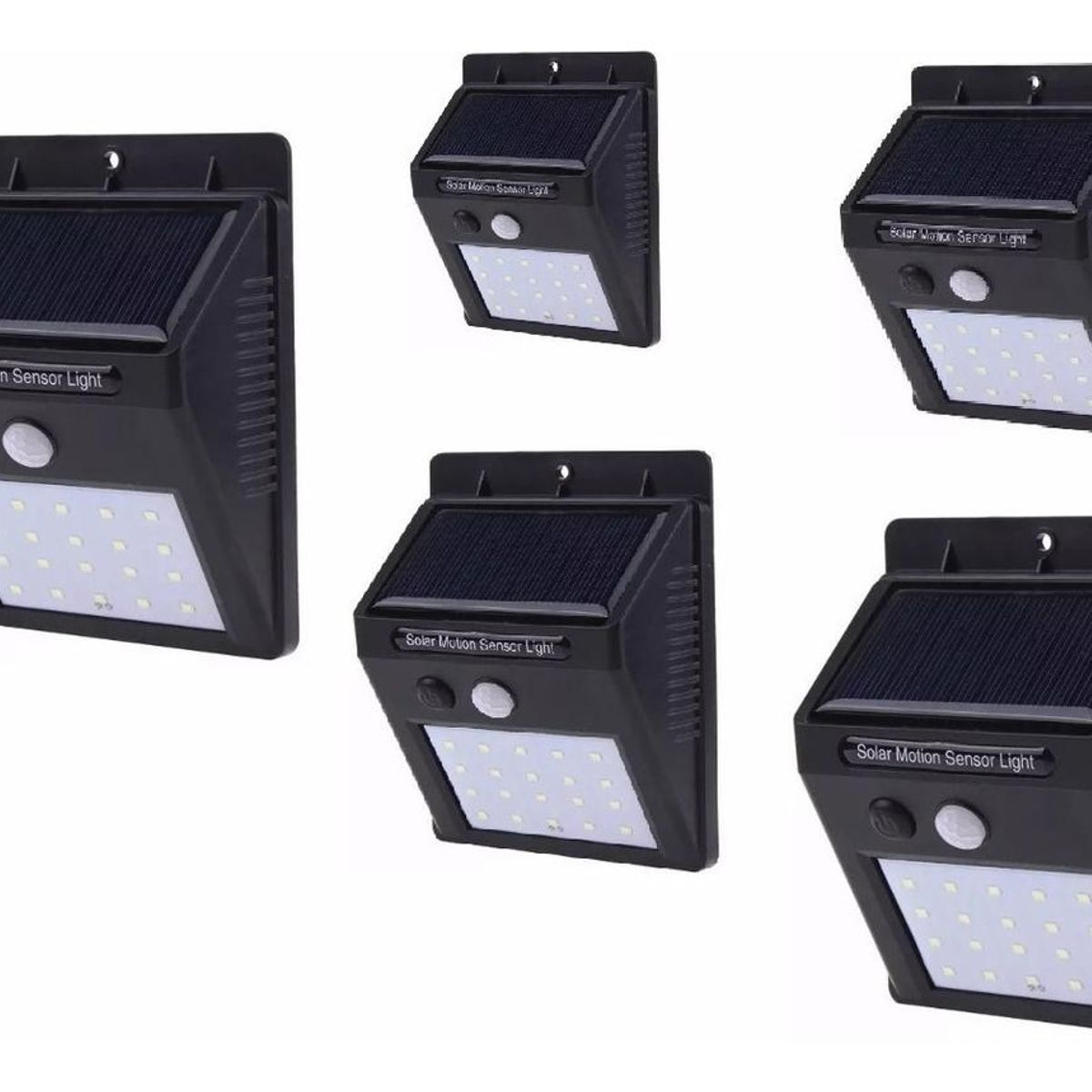GENERICO - Foco Solar LED 20 luces con Sensor de Movimiento