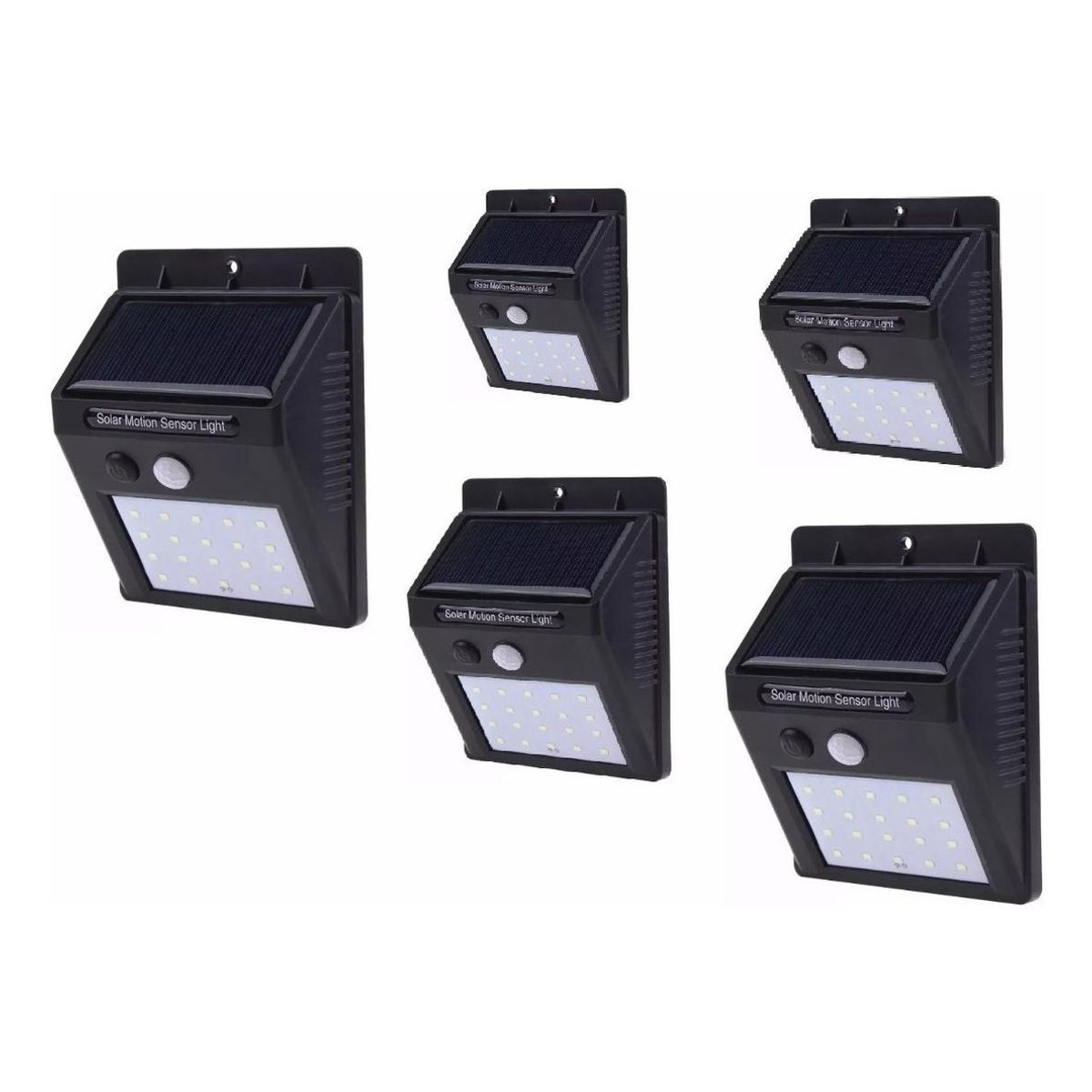 GENERICO - Foco Solar LED 20 luces con Sensor de Movimiento