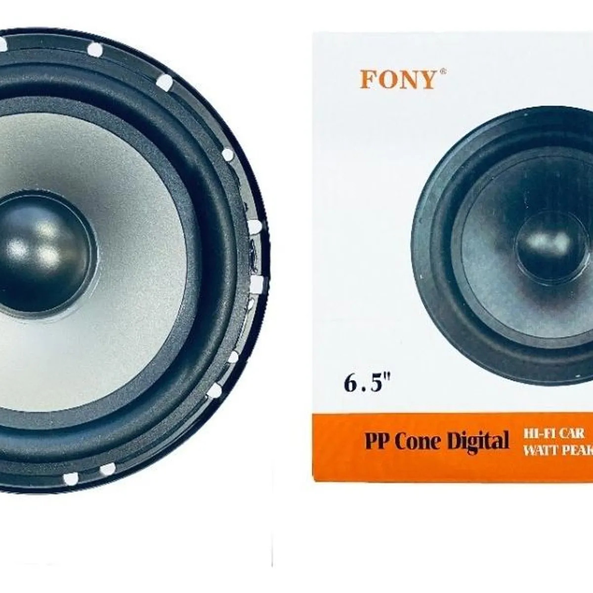 GENERICO - Parlante Coaxial 16cm 2 Vías 100W para Auto Hifi