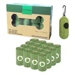 GENERICO - Bolsas Ecológicas para Desechos de Mascotas - 16 Rollos.